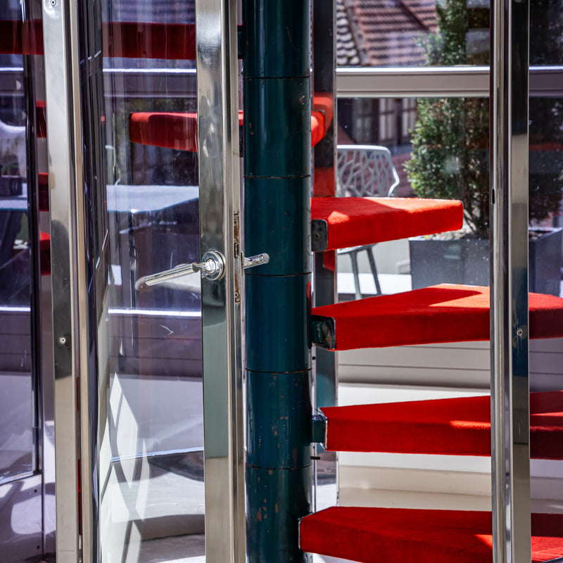 Spiral Staircase with Enclosure attributed to Gae Aulenti, Milan, 2000s