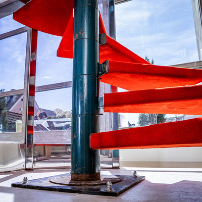 Spiral Staircase with Enclosure attributed to Gae Aulenti, Milan, 2000s