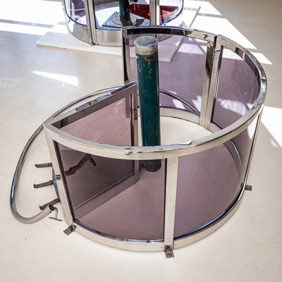 Spiral Staircase with Enclosure attributed to Gae Aulenti, Milan, 2000s