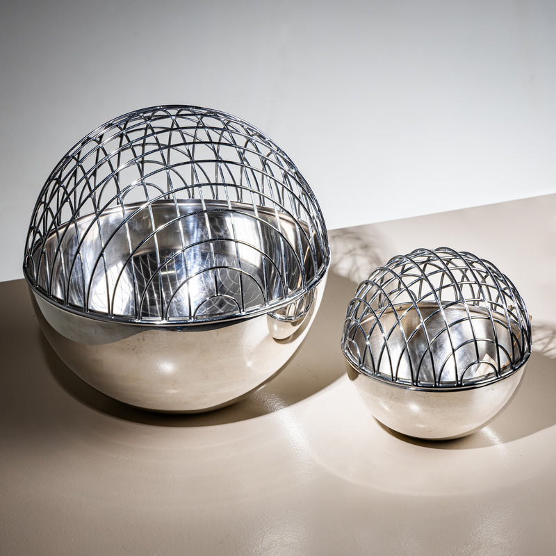 Magellano Orb Vases by Vico Magistretti for Bacci, Italy, 1970s