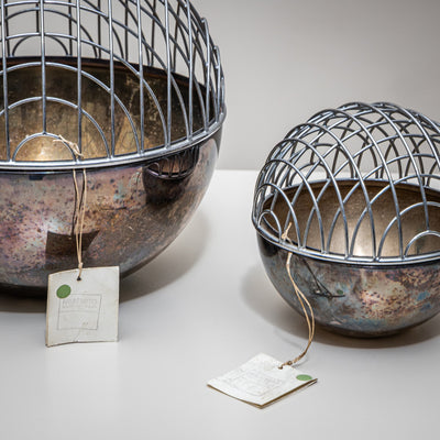 Magellano Orb Vases by Vico Magistretti for Bacci, Italy, 1970s
