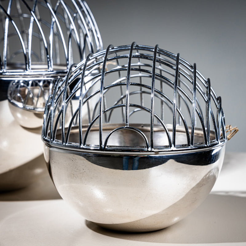 Magellano Orb Vases by Vico Magistretti for Bacci, Italy, 1970s