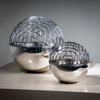 Magellano Orb Vases by Vico Magistretti for Bacci, Italy, 1970s