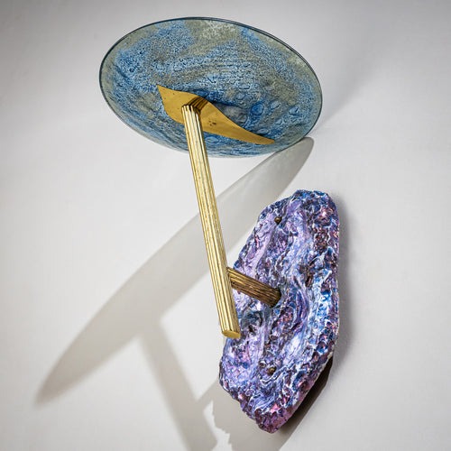 Wall Bowl by Barovier, San Polo, Venice / Italy, Mid-20th Century