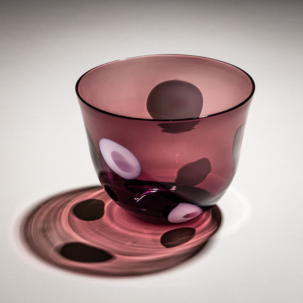 Glass Vase by Des Pots, Netherlands, Early 21st Century