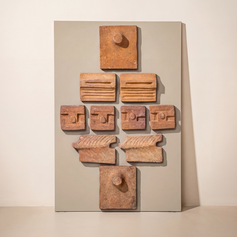 Terracotta Tiles by Jouve France, France, 1970s