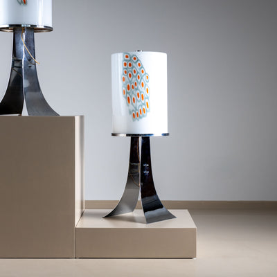 Pair of Table Lamps by Alfredo Barbini, Italy 1960s