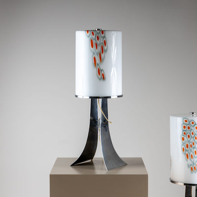 Pair of Table Lamps by Alfredo Barbini, Italy 1960s