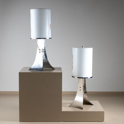 Pair of Table Lamps by Alfredo Barbini, Italy 1960s