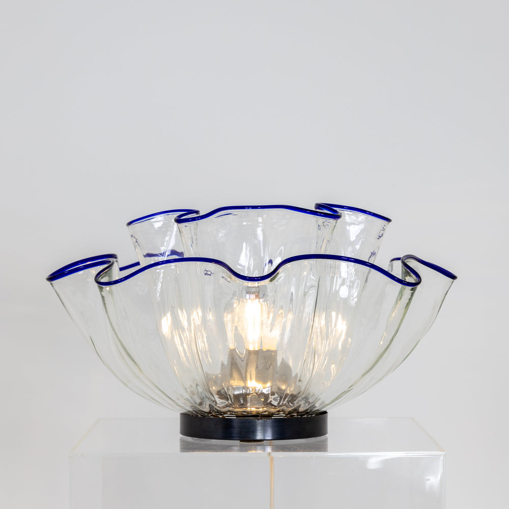 "Fazzoletto" Italian Art Glass Table Lamp