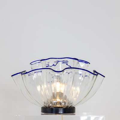 "Fazzoletto" Italian Art Glass Table Lamp