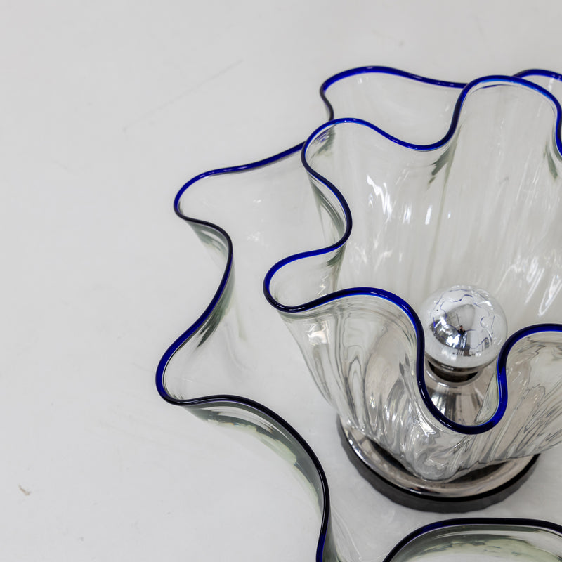 "Fazzoletto" Italian Art Glass Table Lamp