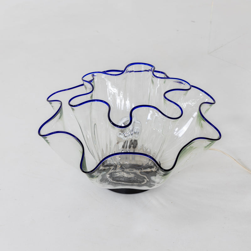 "Fazzoletto" Italian Art Glass Table Lamp