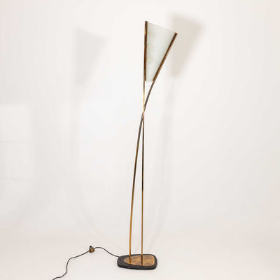 Single Italian Modernist Floor Lamp