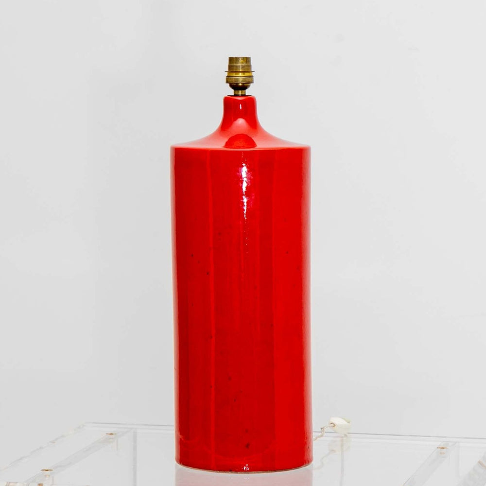Single Ceramic Table Lamp attributed to Georges Jouve