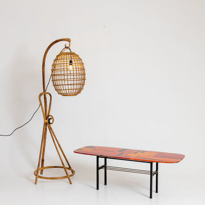 Modernist Bentwood Floor Lamp