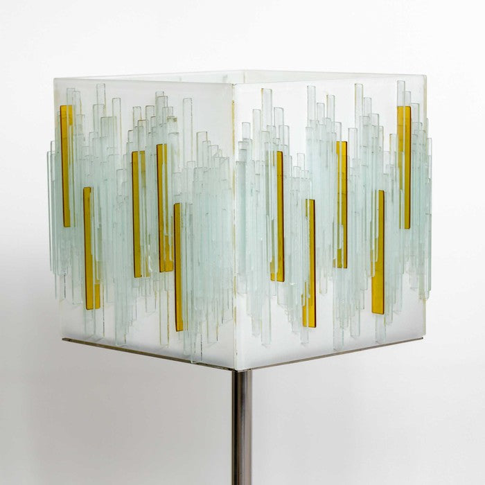 Italian Modernist Art Glass Table Lamp