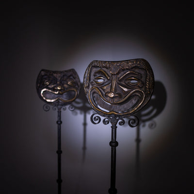 Pair of Floor Lamps attr. to Alessandro Mazzucottelli, Italy early 20th Century