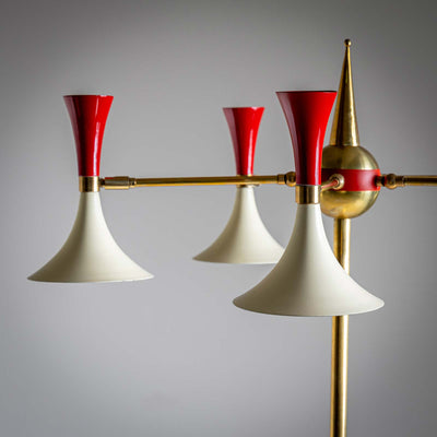 Floor lamp in the style of Stilnovo, 1960s