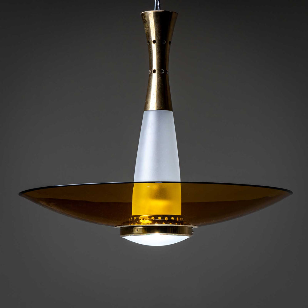 Ceiling Lamp by Max Ingrand for Fontana Arte, Italy, 1960s