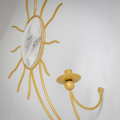 Pair of André Dubreuil (*1951) ‘Soleil’ Wall Appliqués, France, designed in 1987