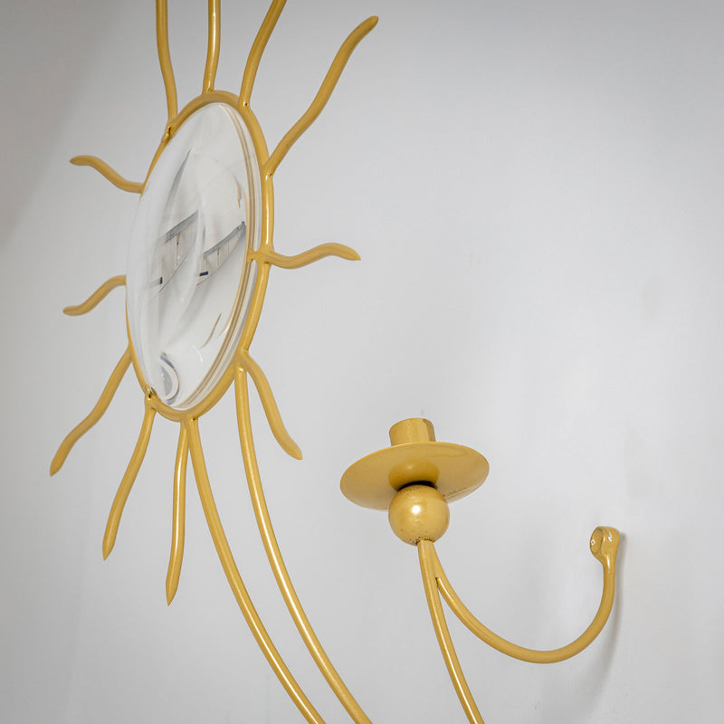 Pair of André Dubreuil (*1951) ‘Soleil’ Wall Appliqués, France, designed in 1987