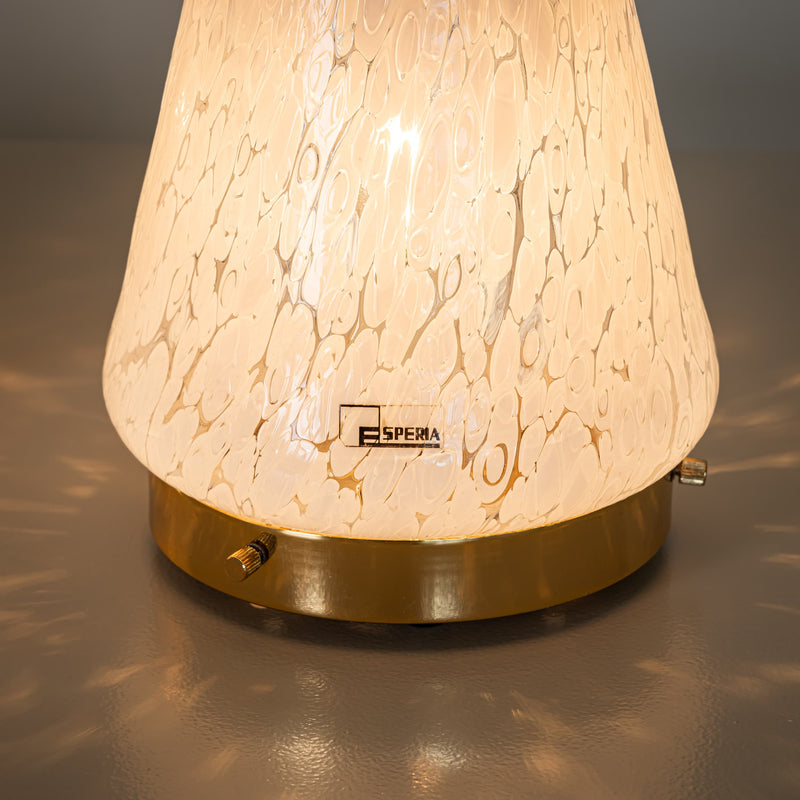 Pair of conical Table Lamps by Esperia, Italy, 1970s
