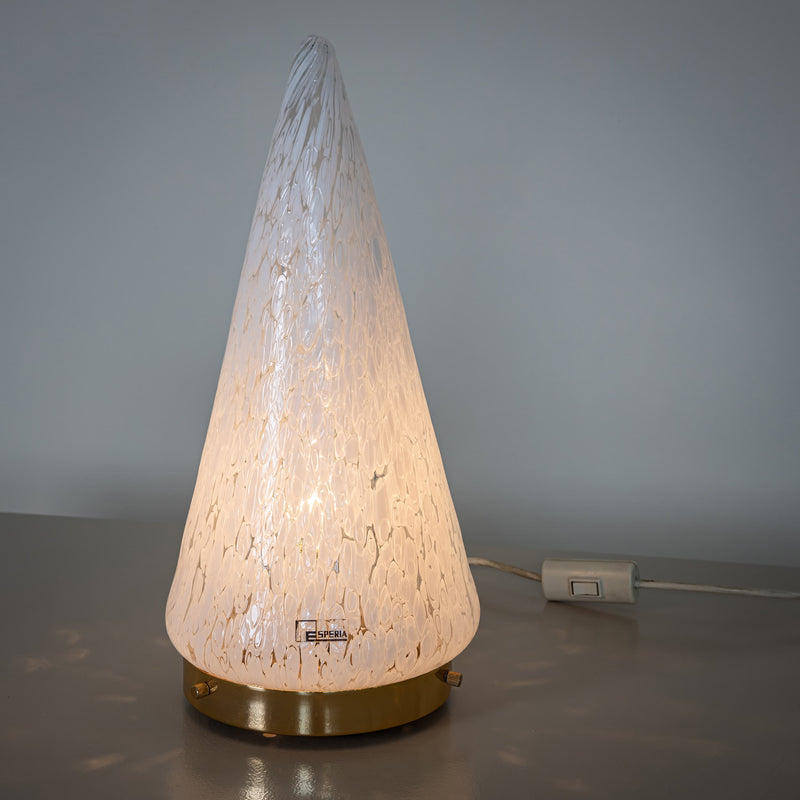 Pair of conical Table Lamps by Esperia, Italy, 1970s