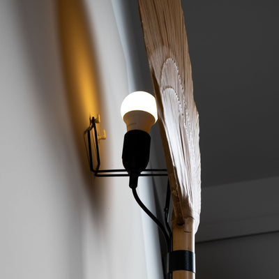 Wall Lamps Model Uchiwa III by Ingo Maurer for Design M, Germany, 1973