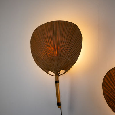 Wall Lamps Model Uchiwa III by Ingo Maurer for Design M, Germany, 1973