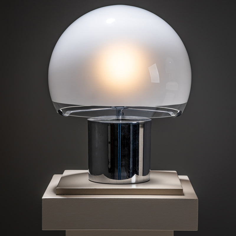 Pair of ‘Porcino’ Table Lamps by Luigi Caccia Dominioni for Azucena, Italy, 1960s