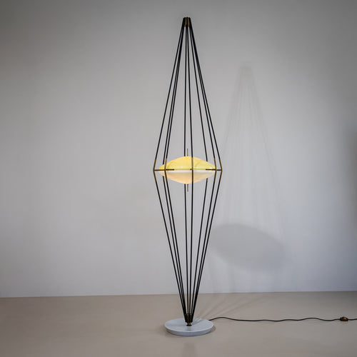 Floor Lamp Model 12628 “Siluro” by Angelo Lelli for Arredoluce, Italy, circa 1957