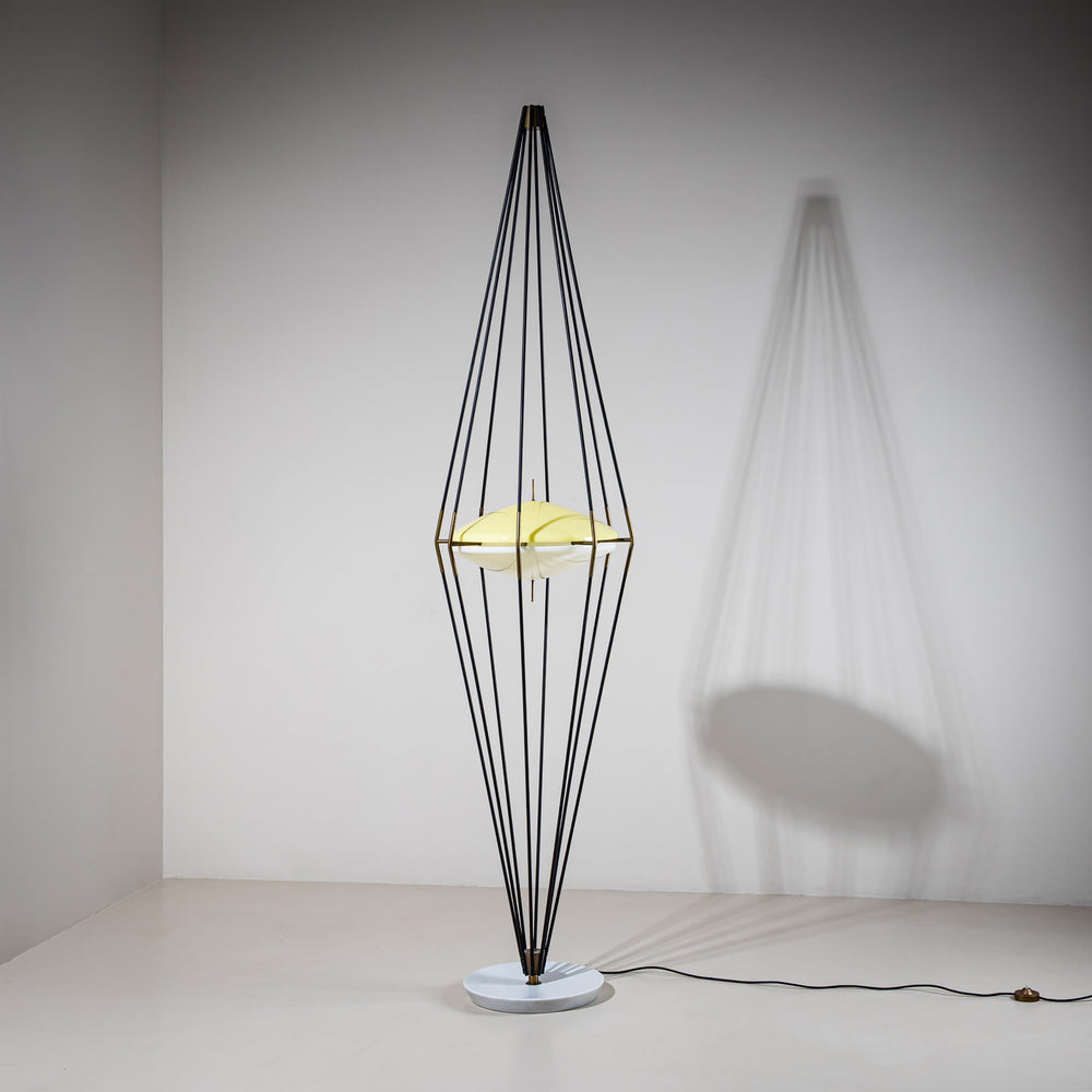 Floor Lamp Model 12628 “Siluro” by Angelo Lelli for Arredoluce, Italy, circa 1957