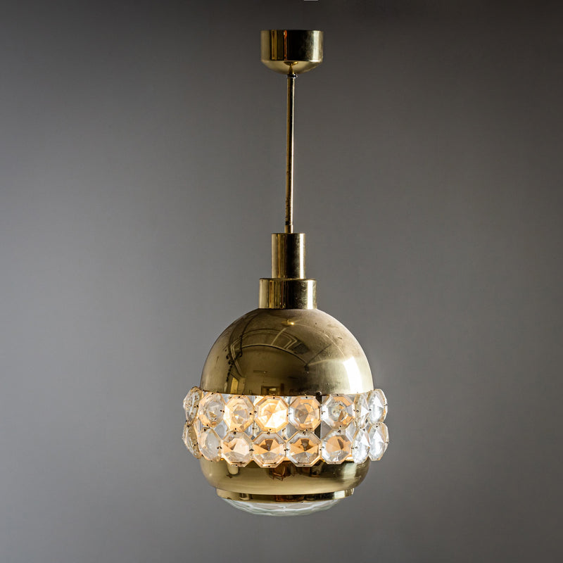 Pendant Lamp Attributed to Pia Guidetti Crippa for Lumi, Italy, 1960s/70s