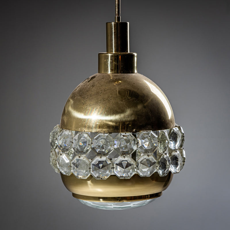 Pendant Lamp Attributed to Pia Guidetti Crippa for Lumi, Italy, 1960s/70s