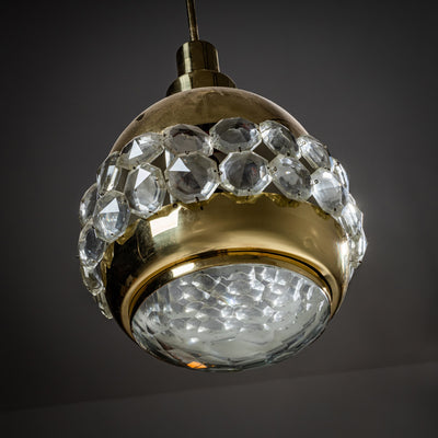 Pendant Lamp Attributed to Pia Guidetti Crippa for Lumi, Italy, 1960s/70s