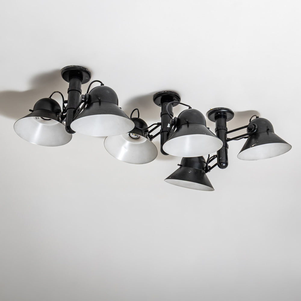 Three Wall Lamps, Model 6755 by Gae Aulenti for Stilnovo, Italy, Designed in 1978