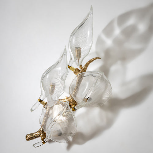 Large Wall Lamp by Franco Luce, Italy, 1970s