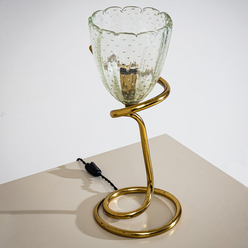 Table Lamp, attributed to Ercole Barovier, Italy Mid-20th Century