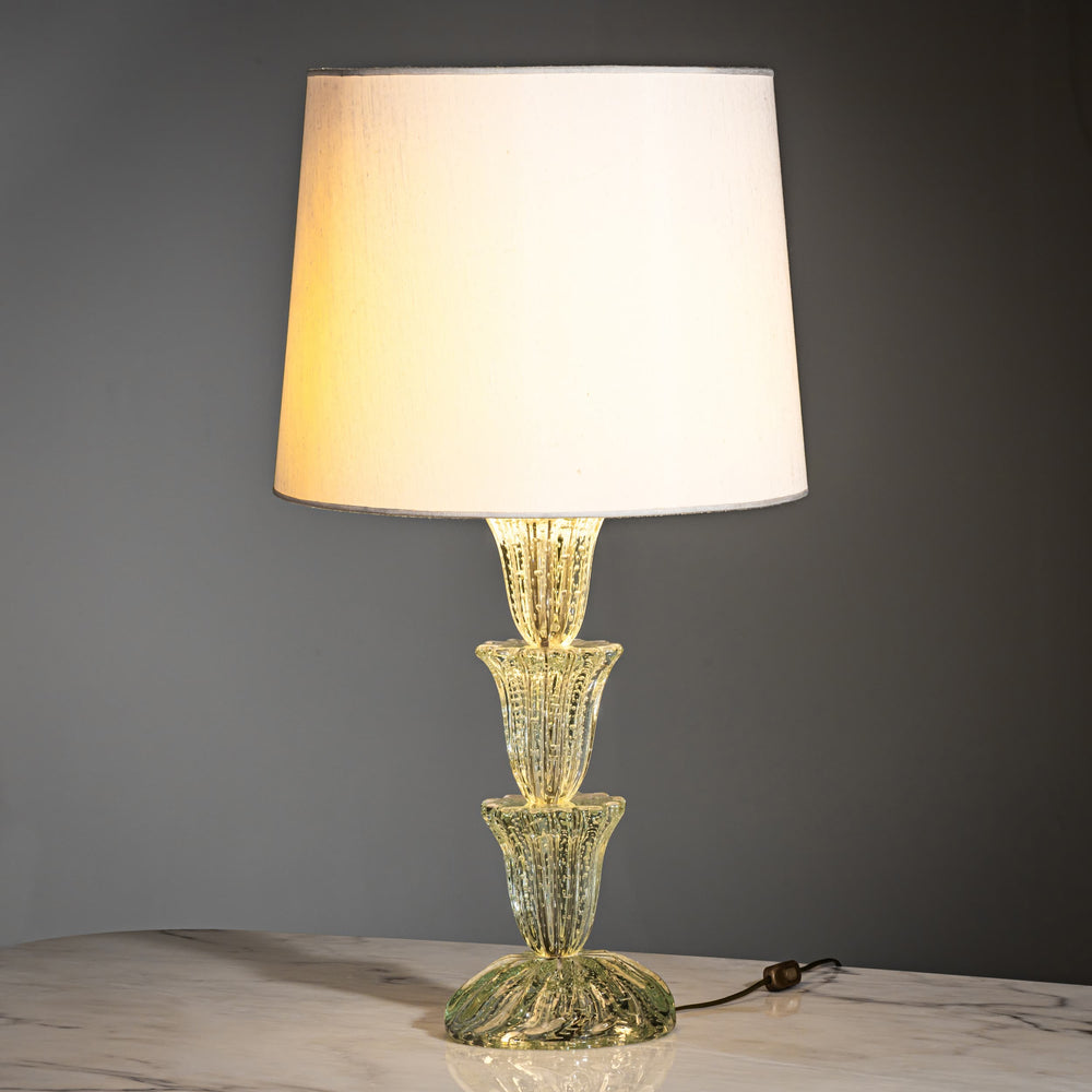 Table Lamp, attributed to Barovier & Toso, Italy, 1940s