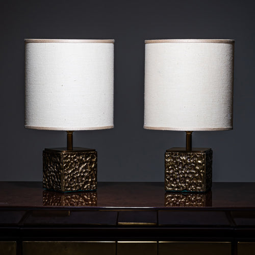 Pair of Bedside Lamps by Luciano Frigerio, Italy, 1970s