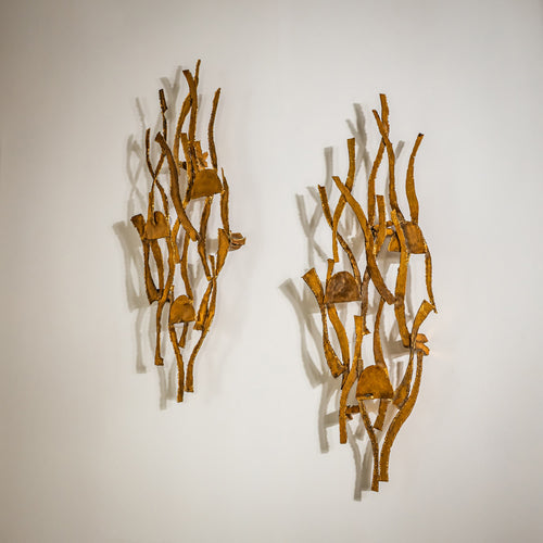 Pair of Wall Lights by Salvino Marsura (1938), Italy, Late 20th / Early 21st Century