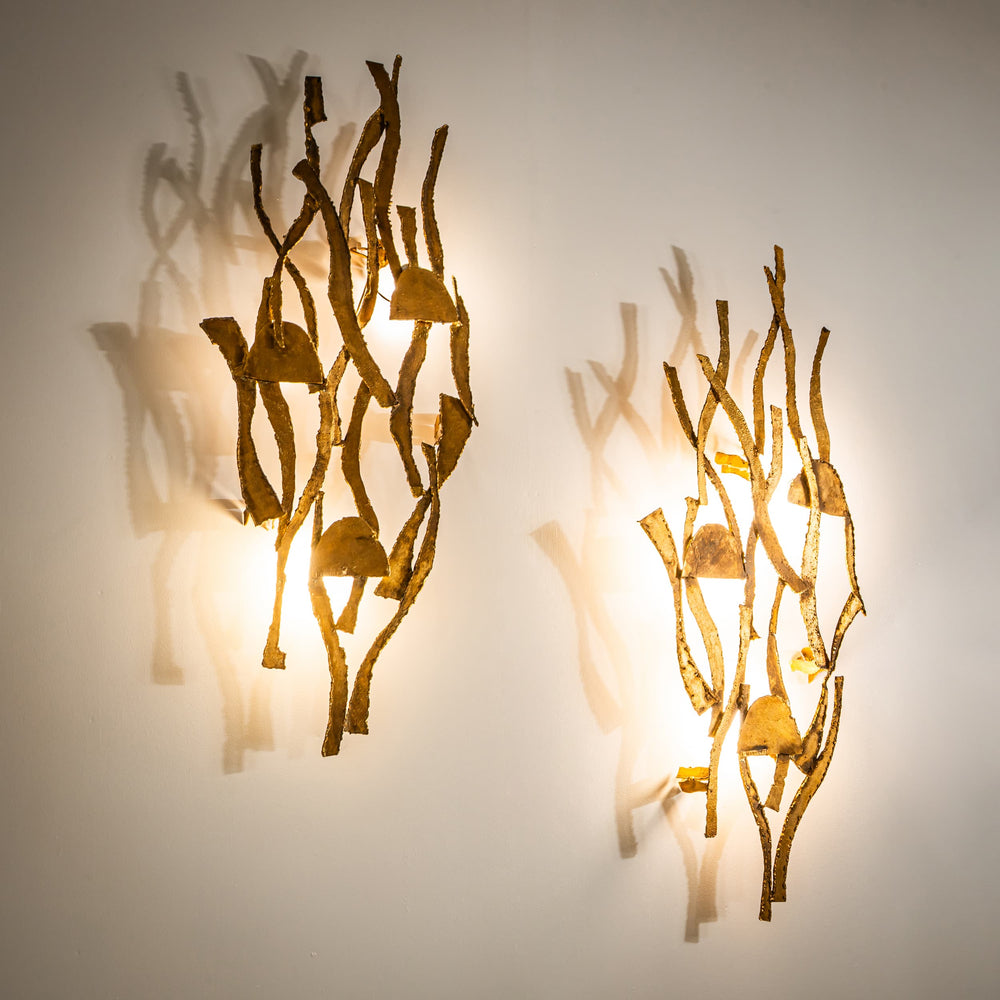 Pair of Wall Lights by Salvino Marsura (1938), Italy, Late 20th / Early 21st Century