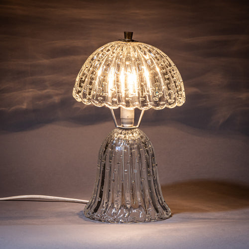 Table Lamp, attributed to Barovier & Toso, Italy, Mid-20th Century