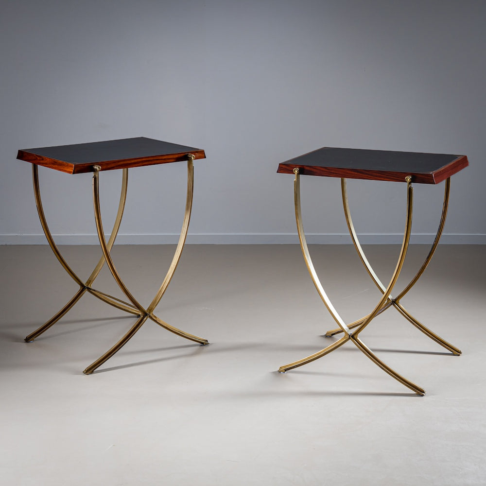 Side Tables attributed to Luigi Caccia Dominioni for Azucena, Italy 1960s