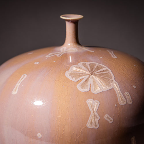 Ginkgo Leaf Vase, 1970s