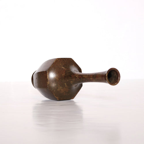 Bronze Bottle Vase, Japan, Probably Mid-20th Century