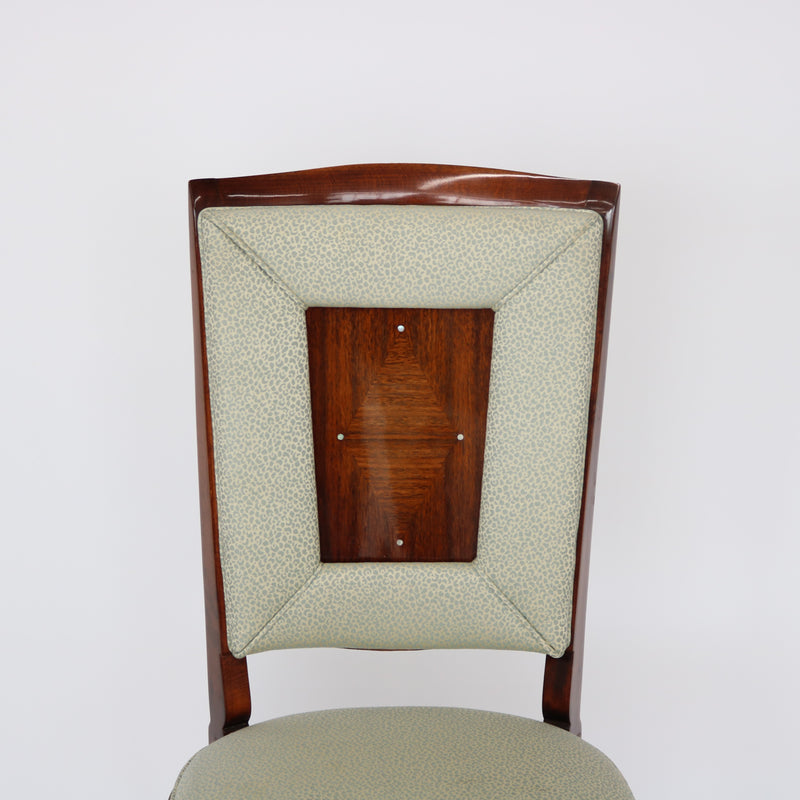 Set of Eight Dining Chairs by Jules Leleu, France 1940&