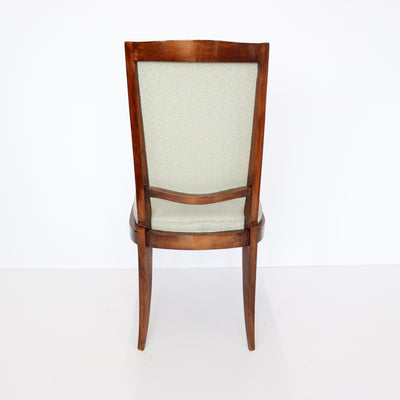 Set of Eight Dining Chairs by Jules Leleu, France 1940's