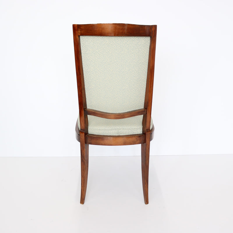 Set of Eight Dining Chairs by Jules Leleu, France 1940&